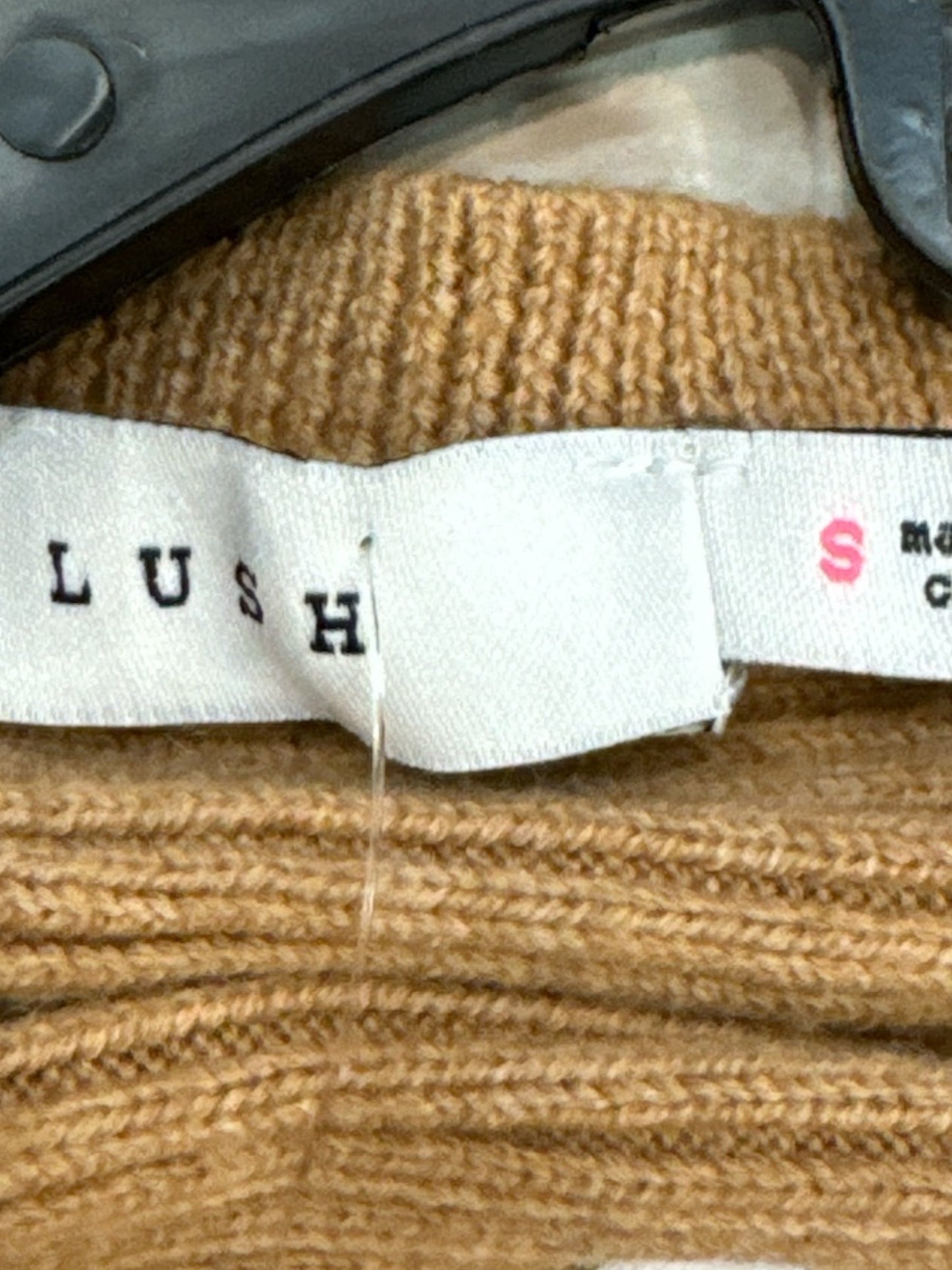 Sweater By Lush In Tan, Size: S