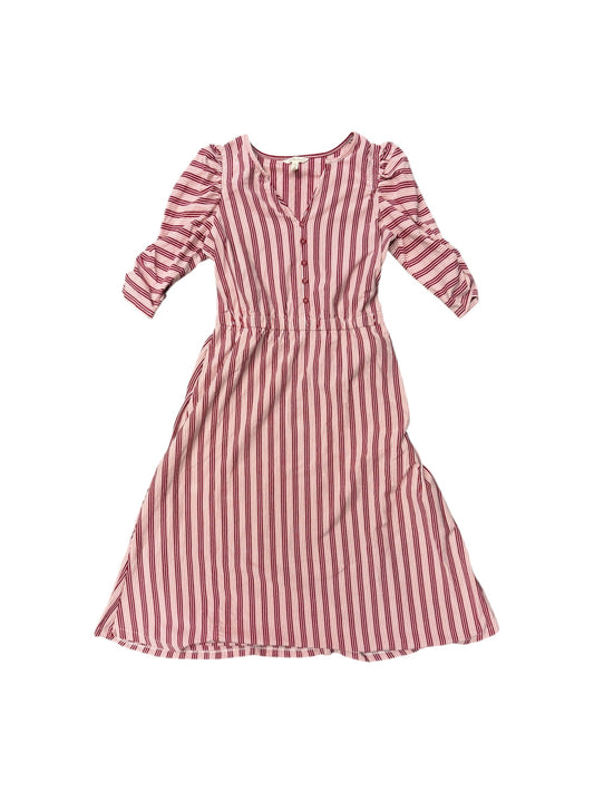 Dress Casual Midi By Matilda Jane In Pink & Red, Size: 4