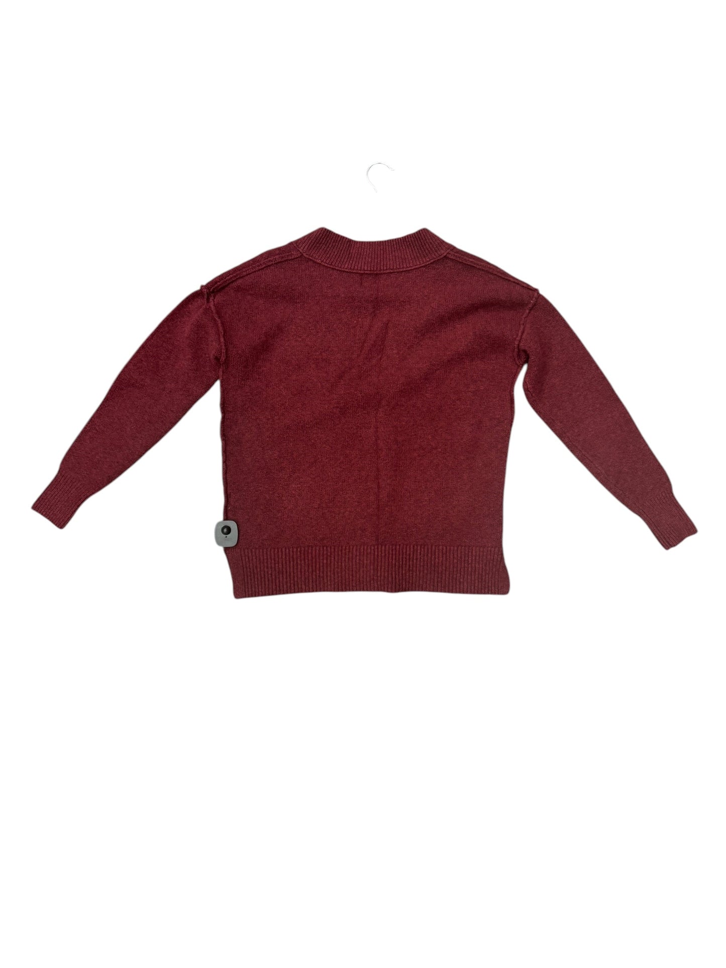 Sweater By Clothes Mentor In Red, Size: M