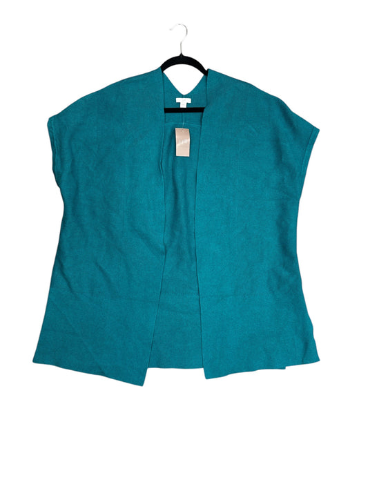 Vest Other By J. Jill In Teal, Size: L