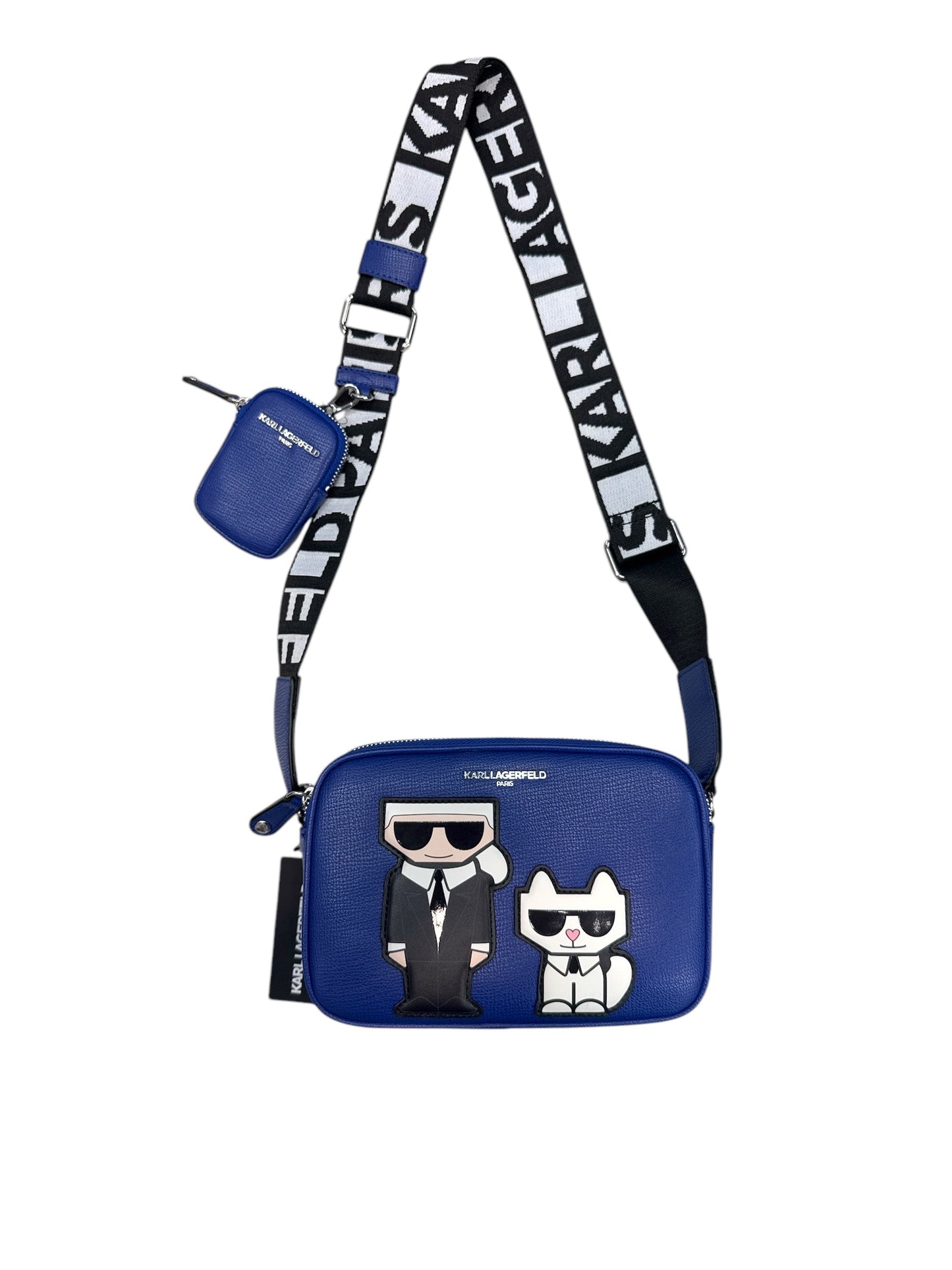 Crossbody Designer By Karl Lagerfeld, Size: Small