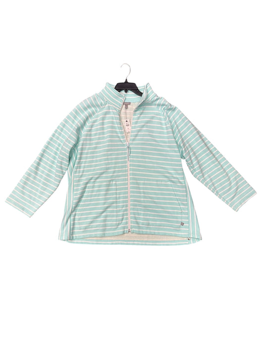 Athletic Fleece By Talbots In Aqua, Size: 2x