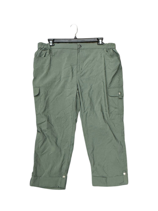 Athletic Pants By Clothes Mentor In Green, Size: 3x