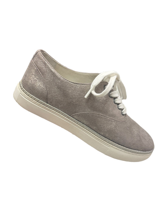 Shoes Sneakers By Johnston & Murphy In Grey, Size: 6.5