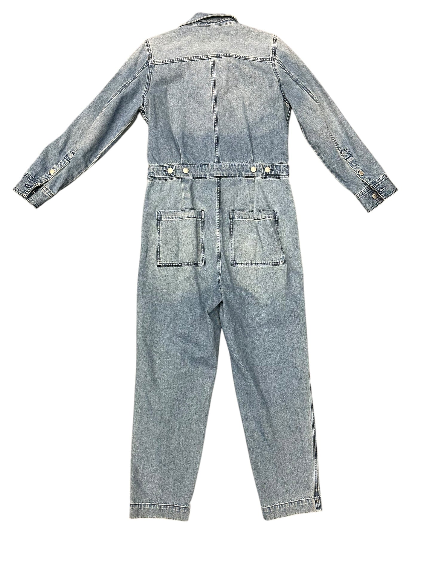 Jumpsuit By Madewell In Blue Denim, Size: M