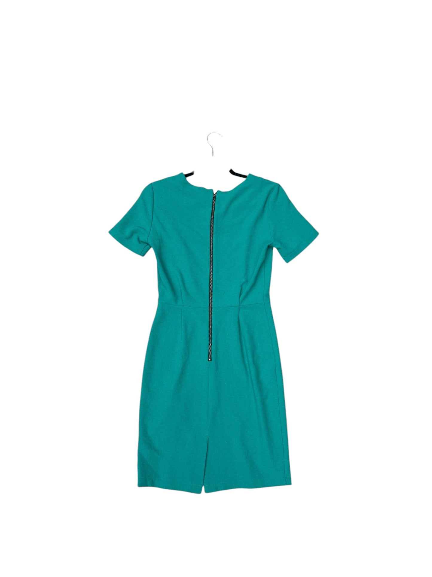 Dress Casual Midi By Topshop In Green, Size: 4