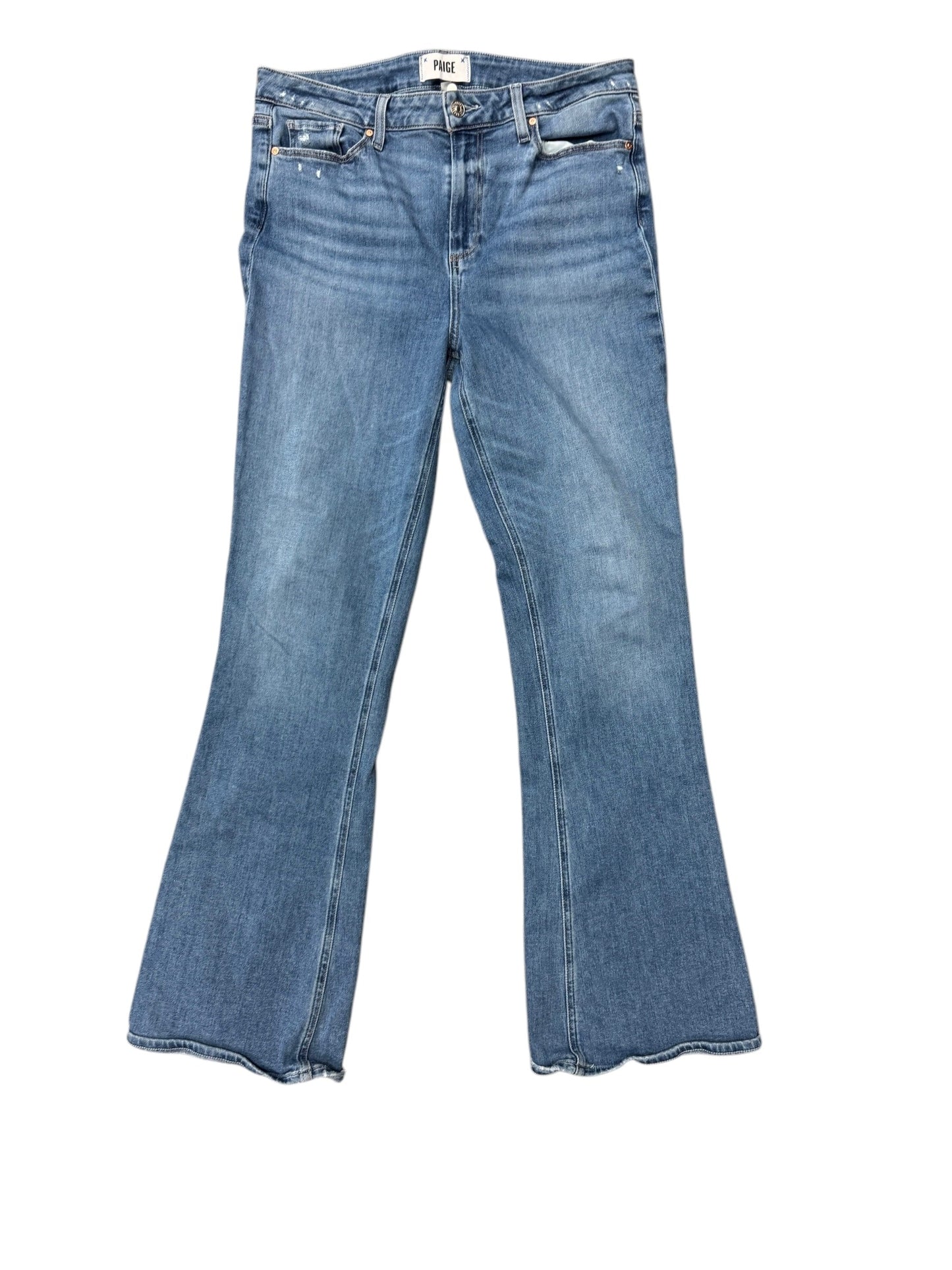 Jeans Designer By Paige In Blue Denim, Size: 12