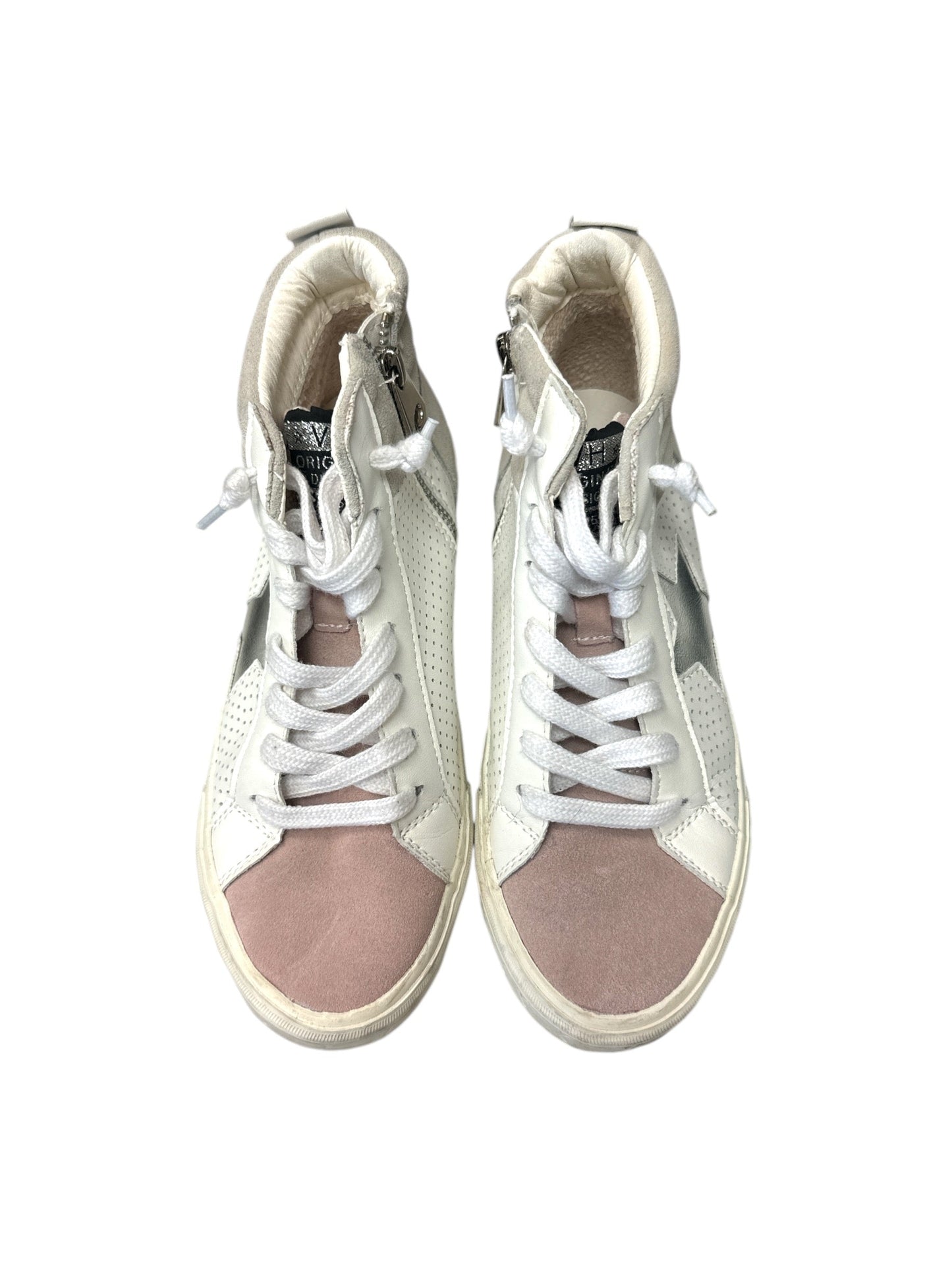 Shoes Sneakers By Vintage Havana In Pink & White, Size: 8