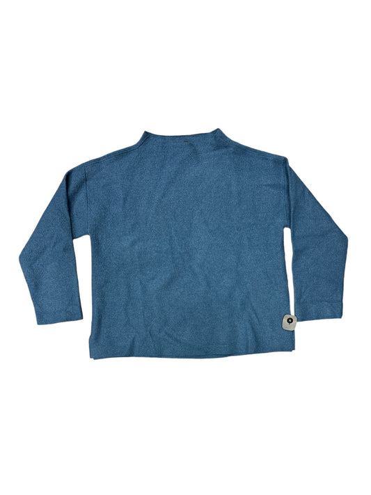 Top Long Sleeve By Eileen Fisher In Blue, Size: S