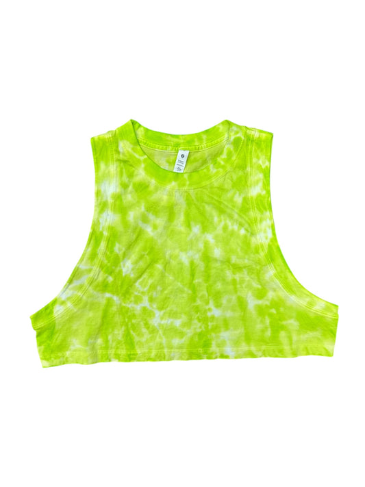 Athletic Tank Top By Lululemon In Green, Size: 6