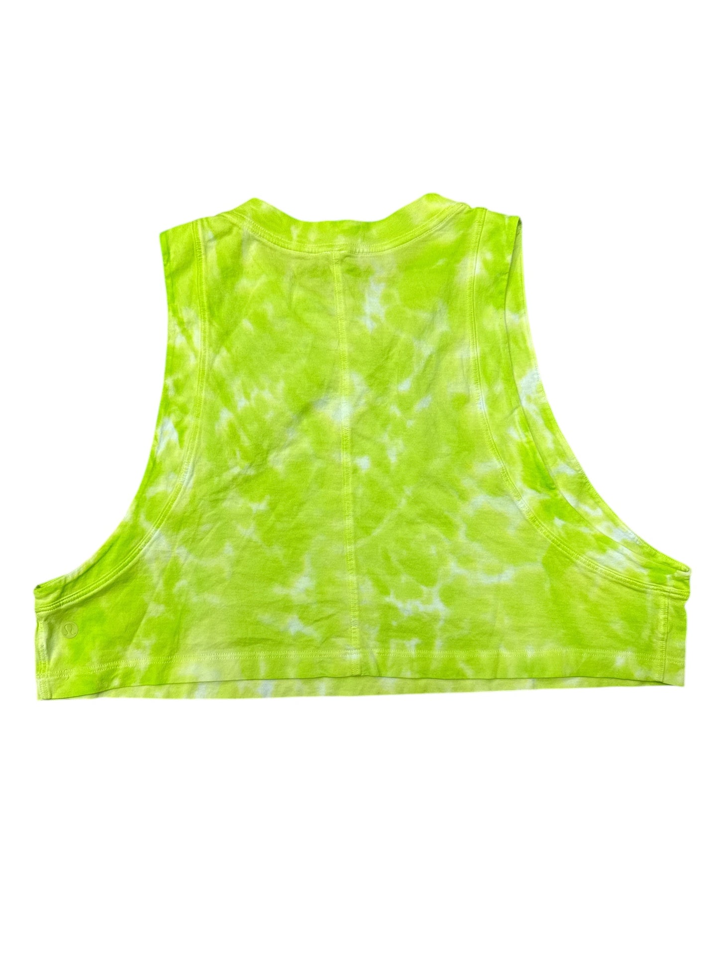 Athletic Tank Top By Lululemon In Green, Size: 6