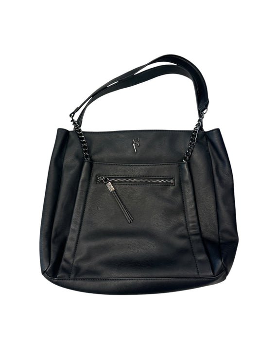 Handbag Leather By Vera Wang, Size: Large