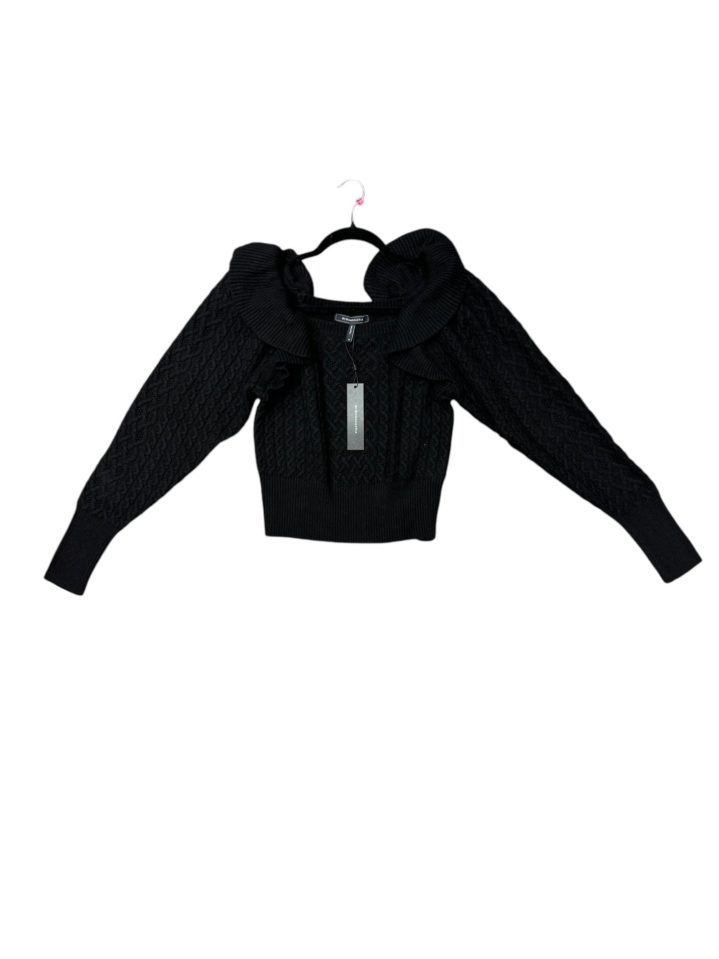 Sweater By Bcbgmaxazria In Black, Size: Xs