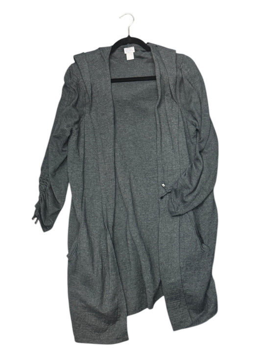 Cardigan By Chicos In Grey, Size: 1x