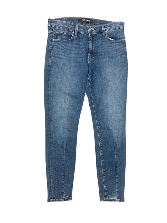 Jeans Skinny By Hudson In Blue Denim, Size: 6