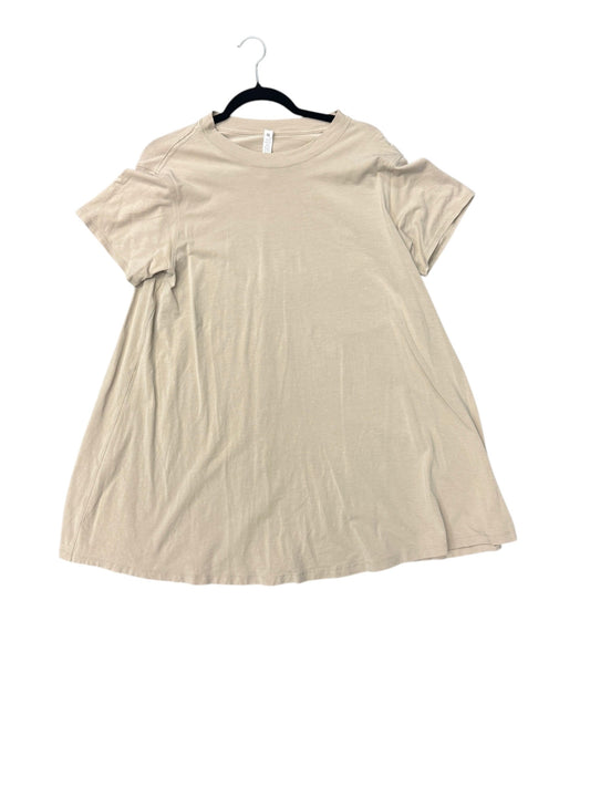 Athletic Dress By Lululemon In Beige, Size: S