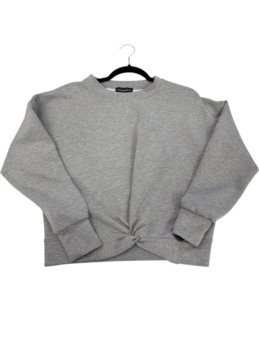 Sweatshirt Crewneck By Cynthia Rowley In Grey, Size: M