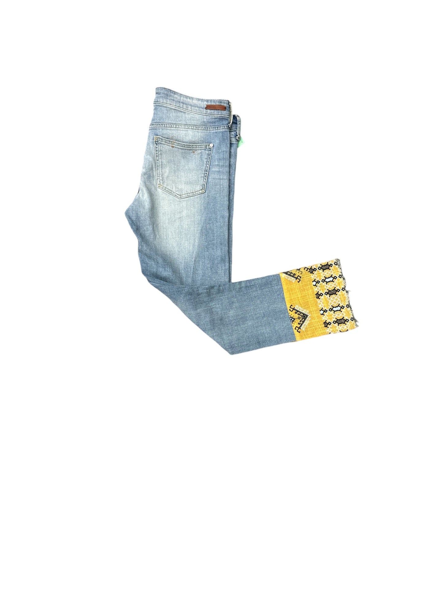 Jeans Straight By Pilcro In Blue Denim, Size: 8