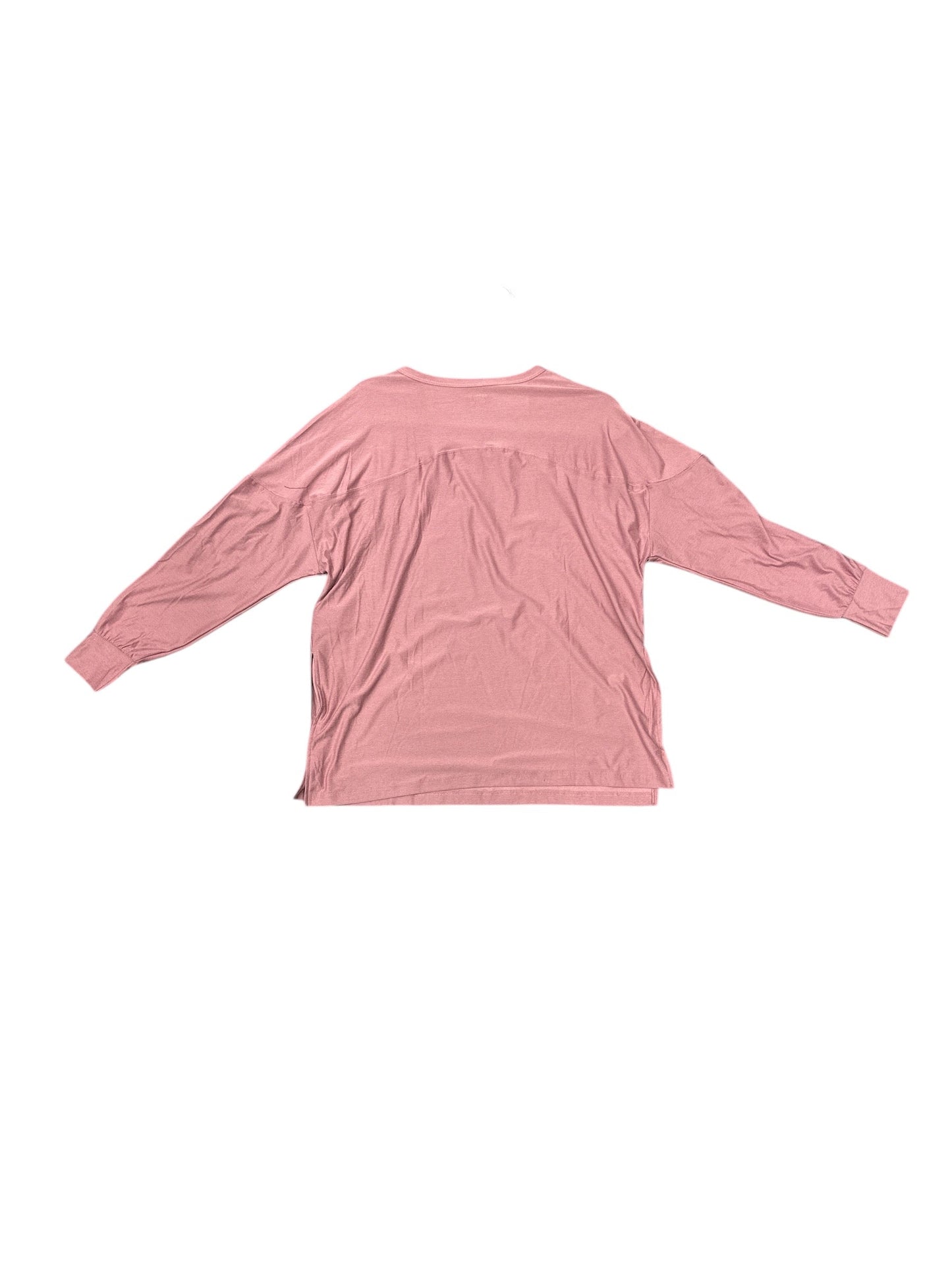 Athletic Top Long Sleeve Crewneck By Old Navy In Pink, Size: S