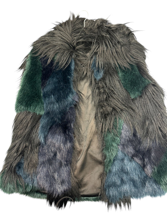 Vest Faux Fur & Sherpa By Blanknyc In Multi-colored, Size: Xs