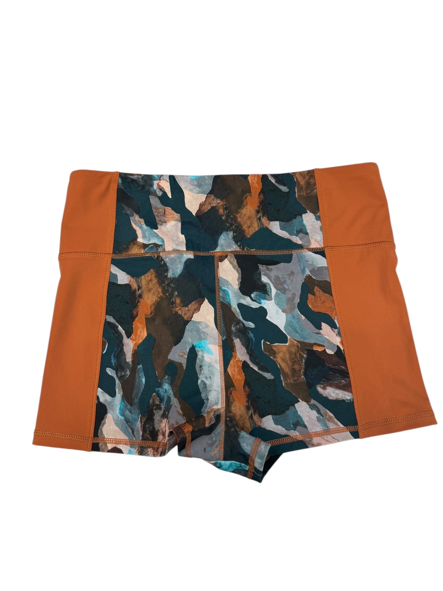 Athletic Shorts 2pc By Fabletics In Orange, Size: M