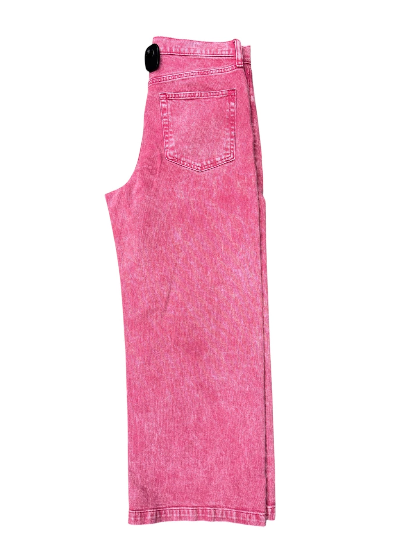 Jeans Wide Leg By Gap In Pink, Size: 10