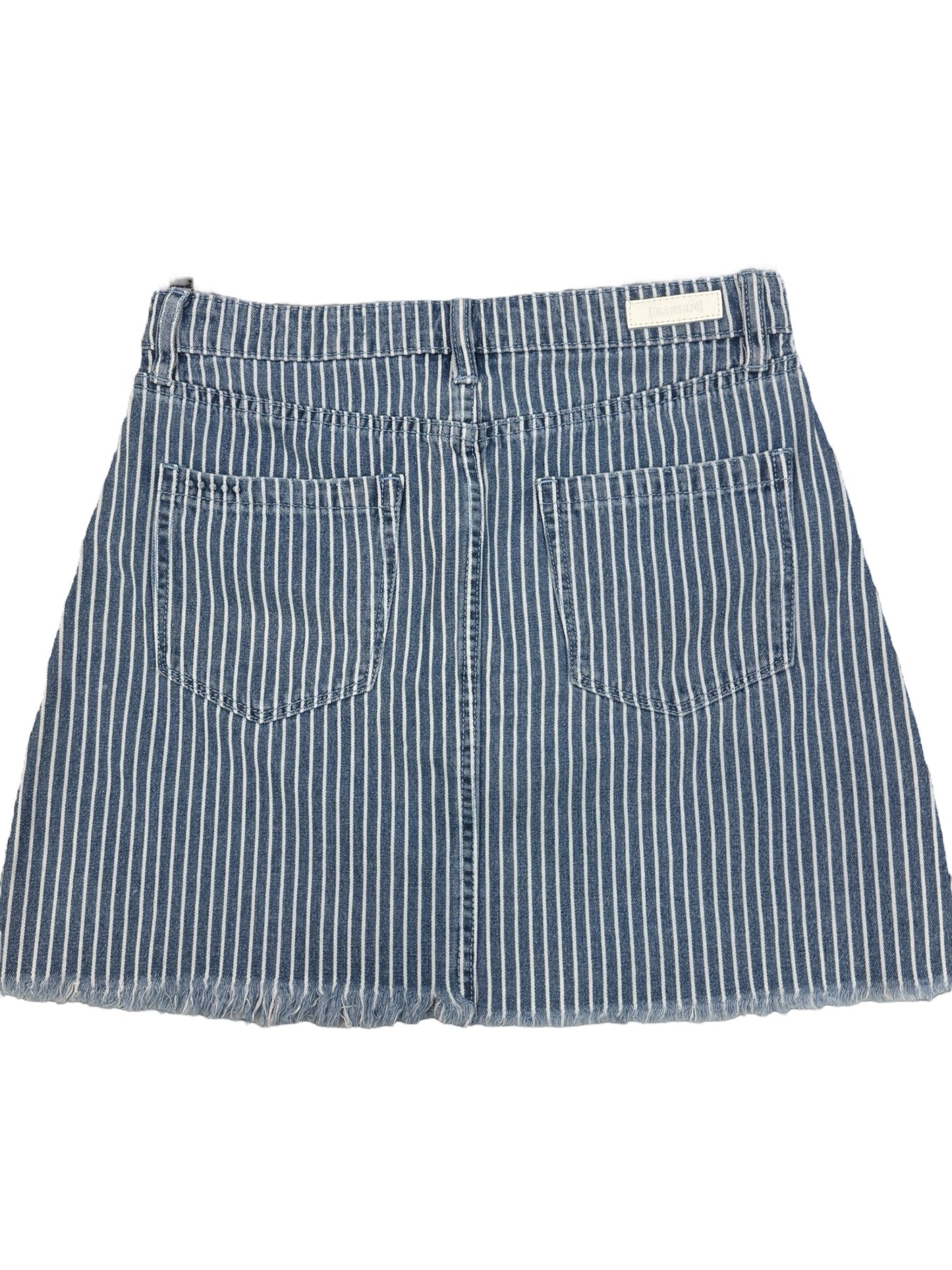 Skirt Mini & Short By Blanknyc In Blue Denim, Size: 4