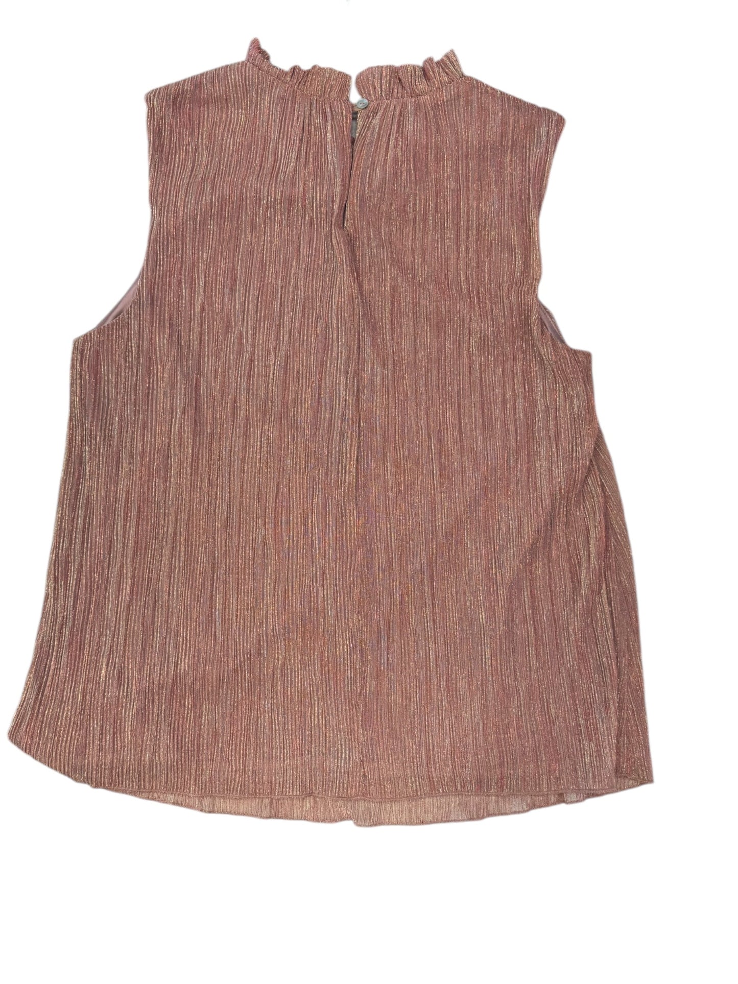 Top Sleeveless By Anthropologie In Pink, Size: S