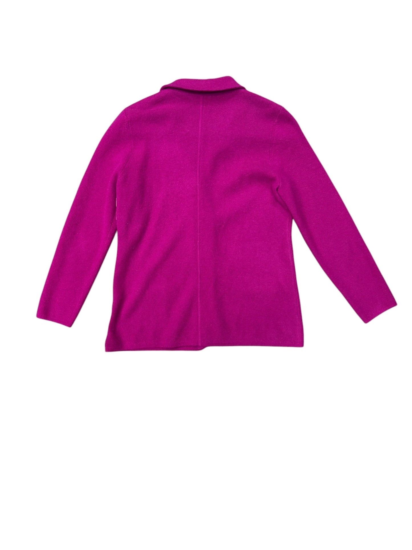 Cardigan By Charter Club In Purple, Size: L