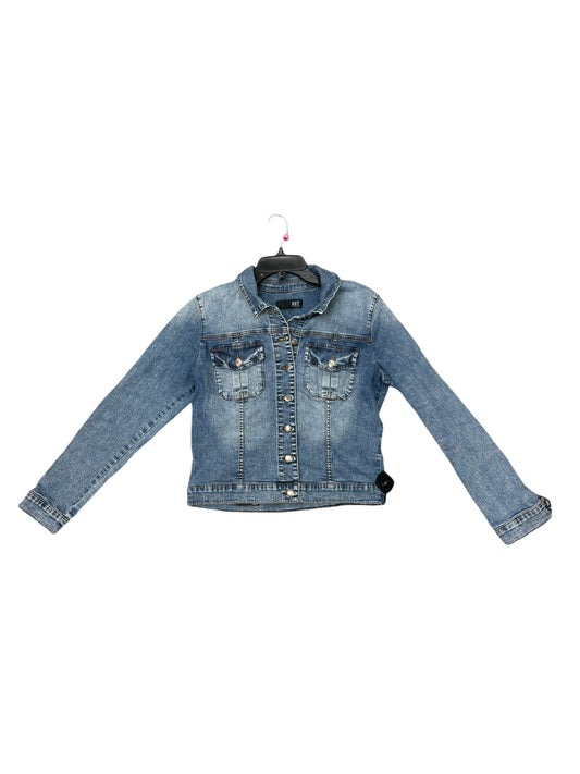 Jacket Denim By Kut In Blue Denim, Size: L