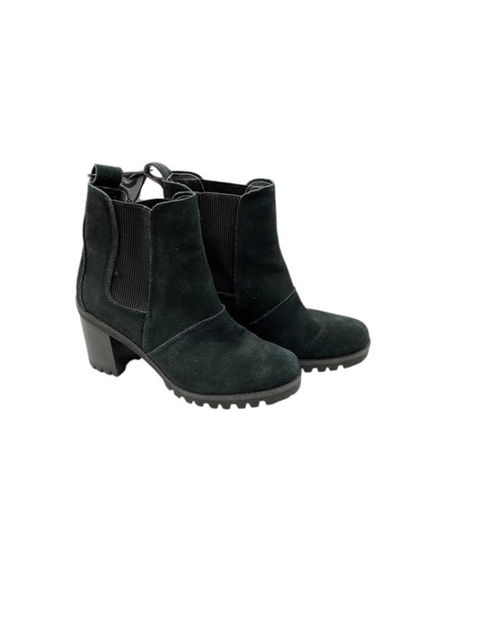 Boots Leather By Ugg In Black, Size: 7