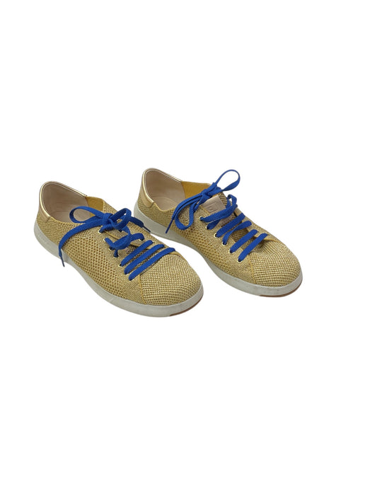 Shoes Sneakers By Cole-haan In Gold, Size: 8