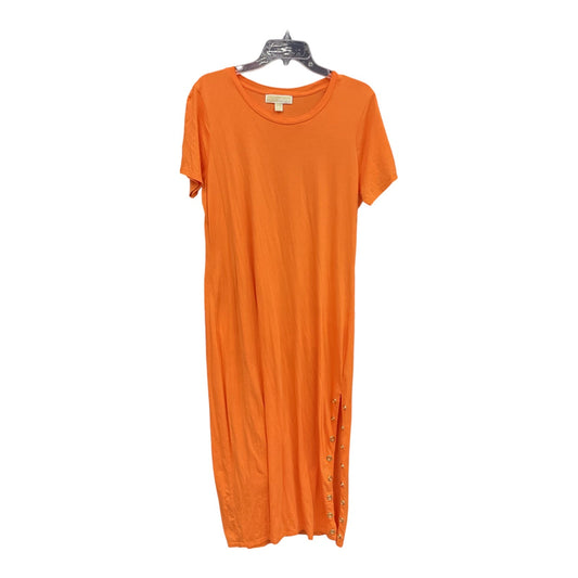 Dress Designer By Michael By Michael Kors In Orange, Size: Xl