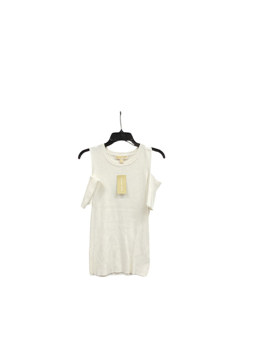 Top Short Sleeve By Michael By Michael Kors In White, Size: M