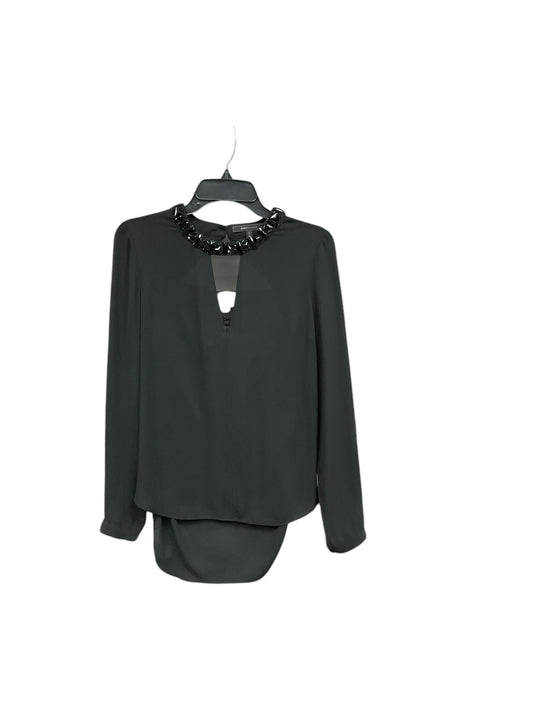 Top Long Sleeve By Bcbgmaxazria In Black, Size: Xs