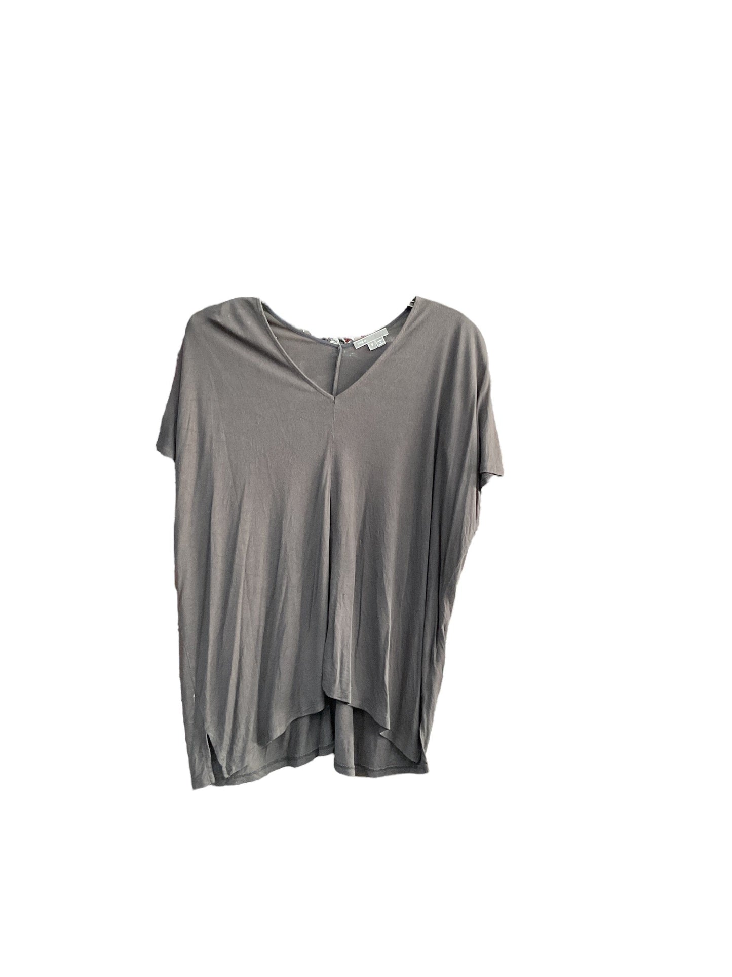 Top Short Sleeve Basic By Vince In Grey, Size: S