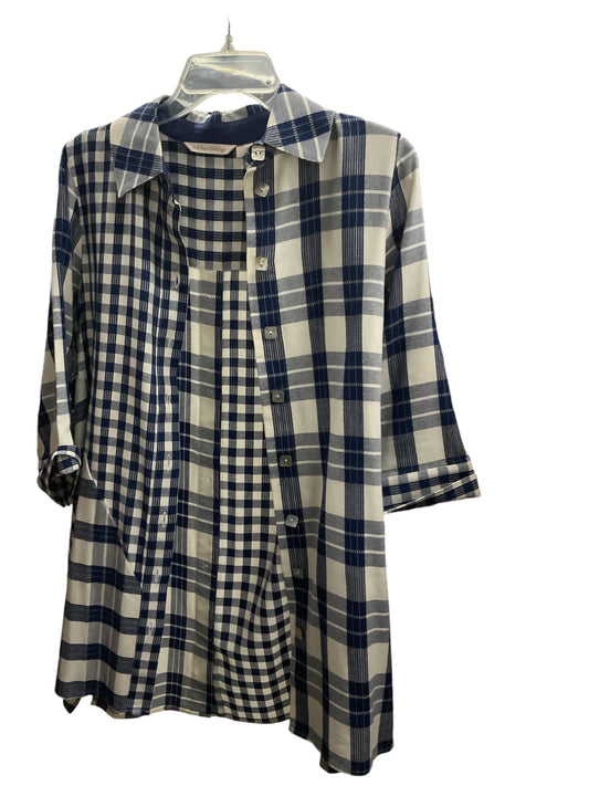 Dress Casual Short By Soft Surroundings In Plaid Pattern, Size: Xs