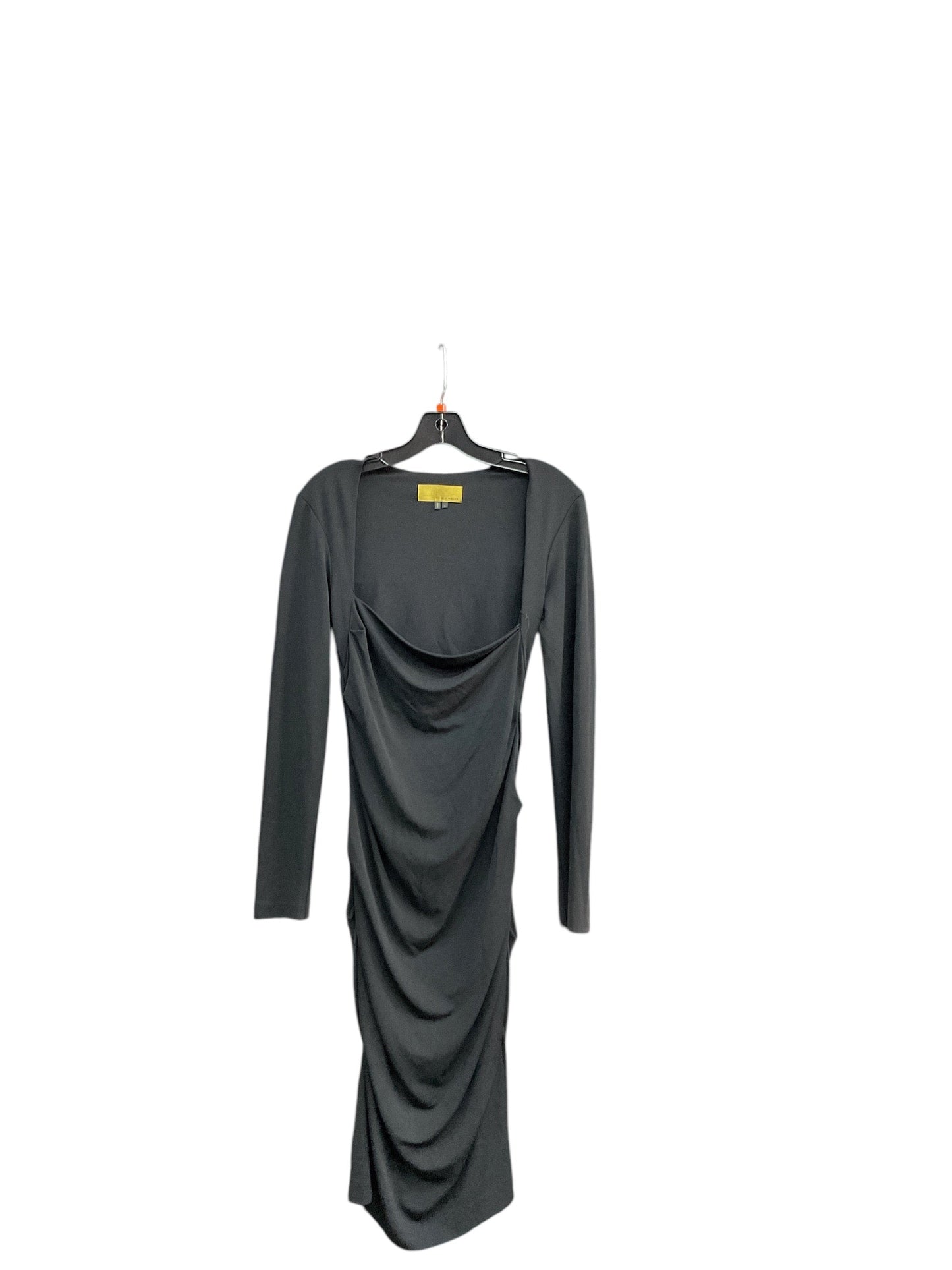 Dress Designer By Nicole Miller In Black, Size: L