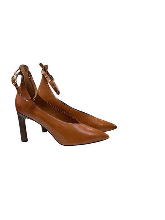 Shoes Heels Block By Franco Sarto In Brown, Size: 7.5