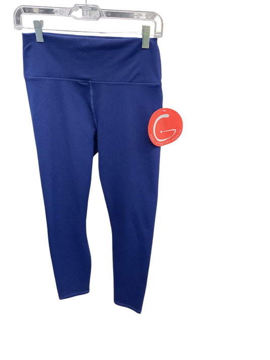 Athletic Leggings By Guru Muscle In Blue, Size: M