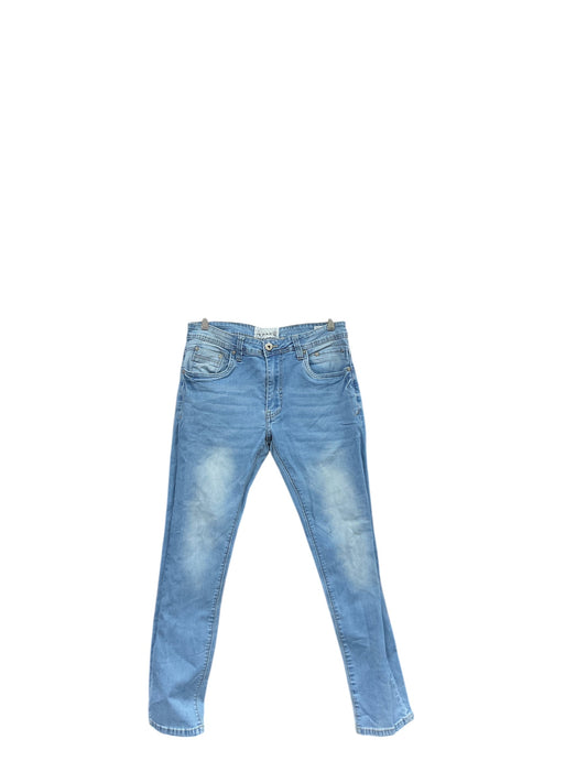 Jeans Skinny By Paper Denim Cloth In Blue Denim, Size: 10