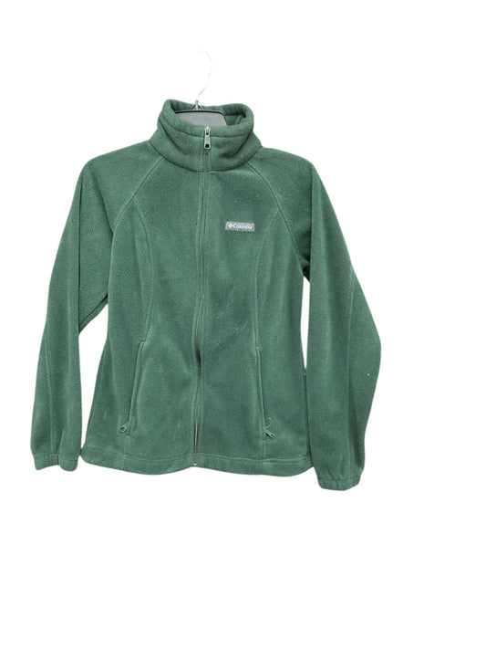 Jacket Fleece By Columbia In Green, Size: S