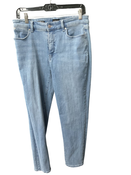 Jeans Skinny By Talbots In Blue Denim, Size: 6