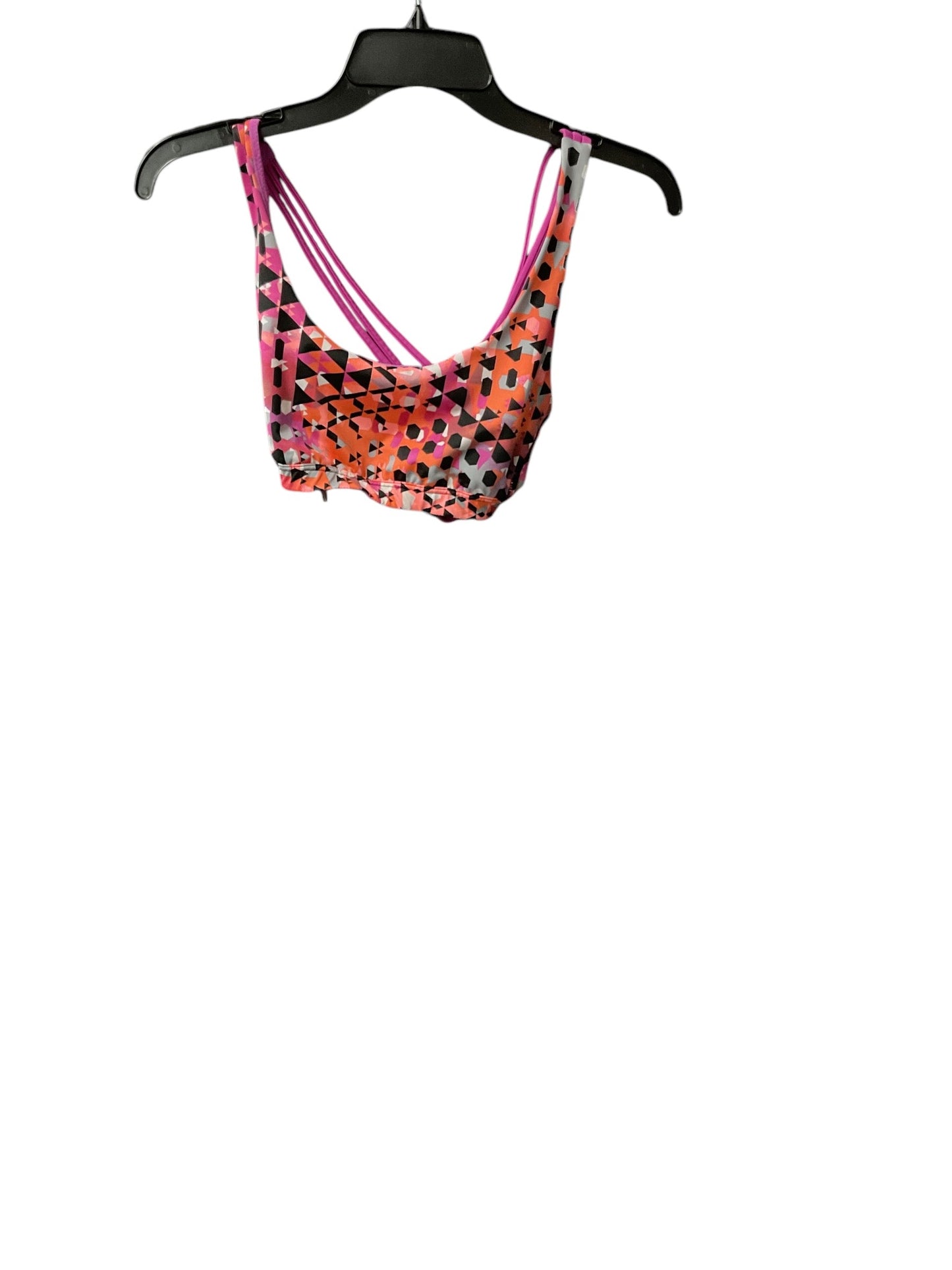 Athletic Bra By Victorias Secret In Orange & Purple, Size: S