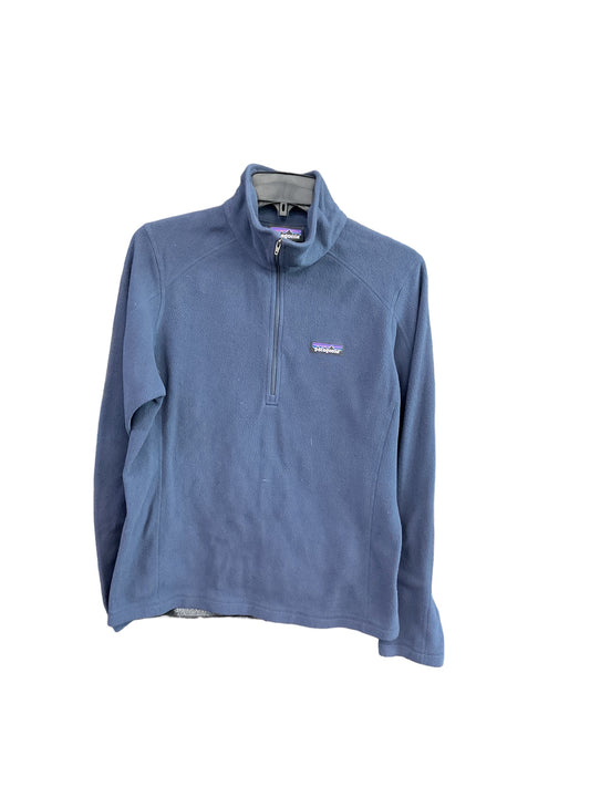 Jacket Fleece By Patagonia In Navy, Size: M