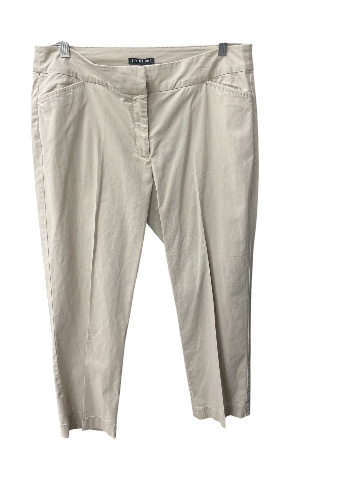 Pants Chinos & Khakis By Eileen Fisher In Tan, Size: M