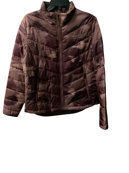 Coat Puffer & Quilted By North Face In Purple, Size: M