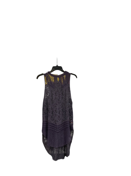 Top Sleeveless By Free People In Purple, Size: S