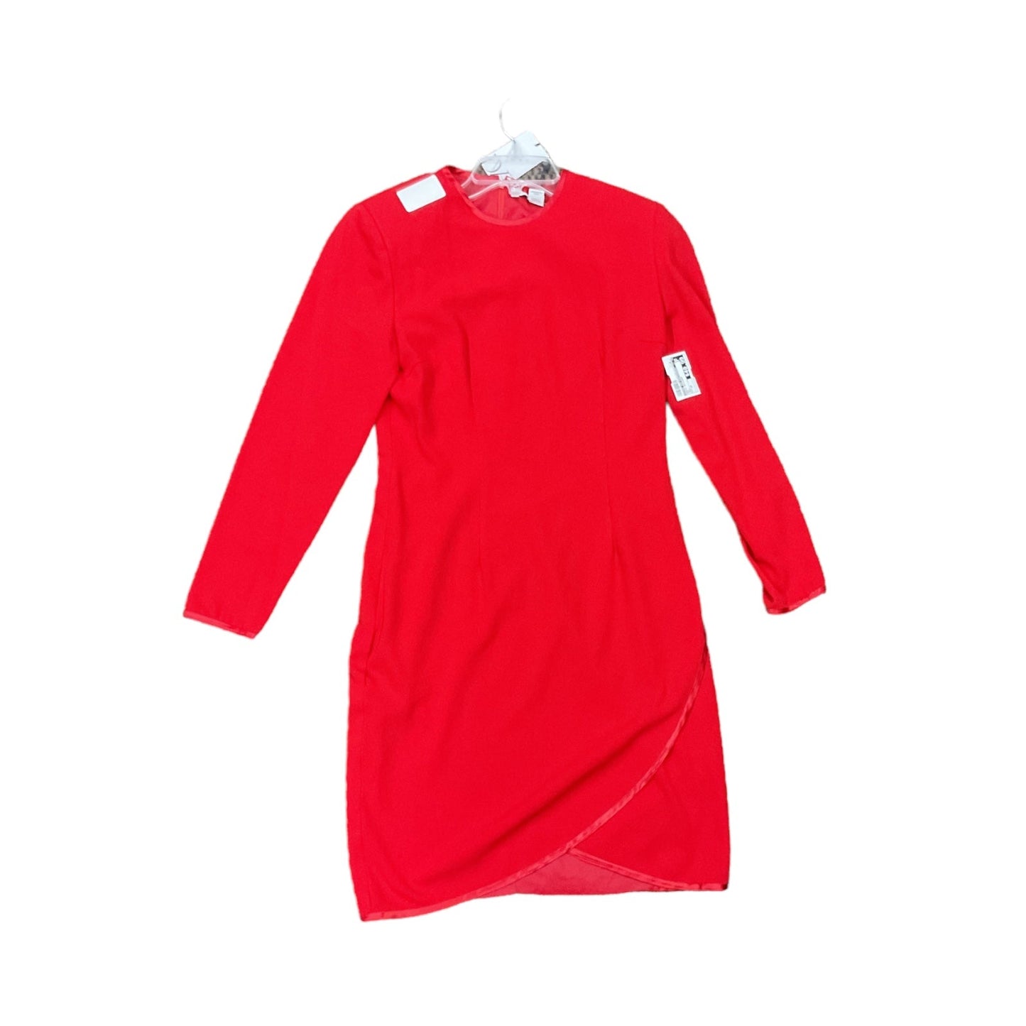 Red Dress Designer Diane Von Furstenberg, Size 14