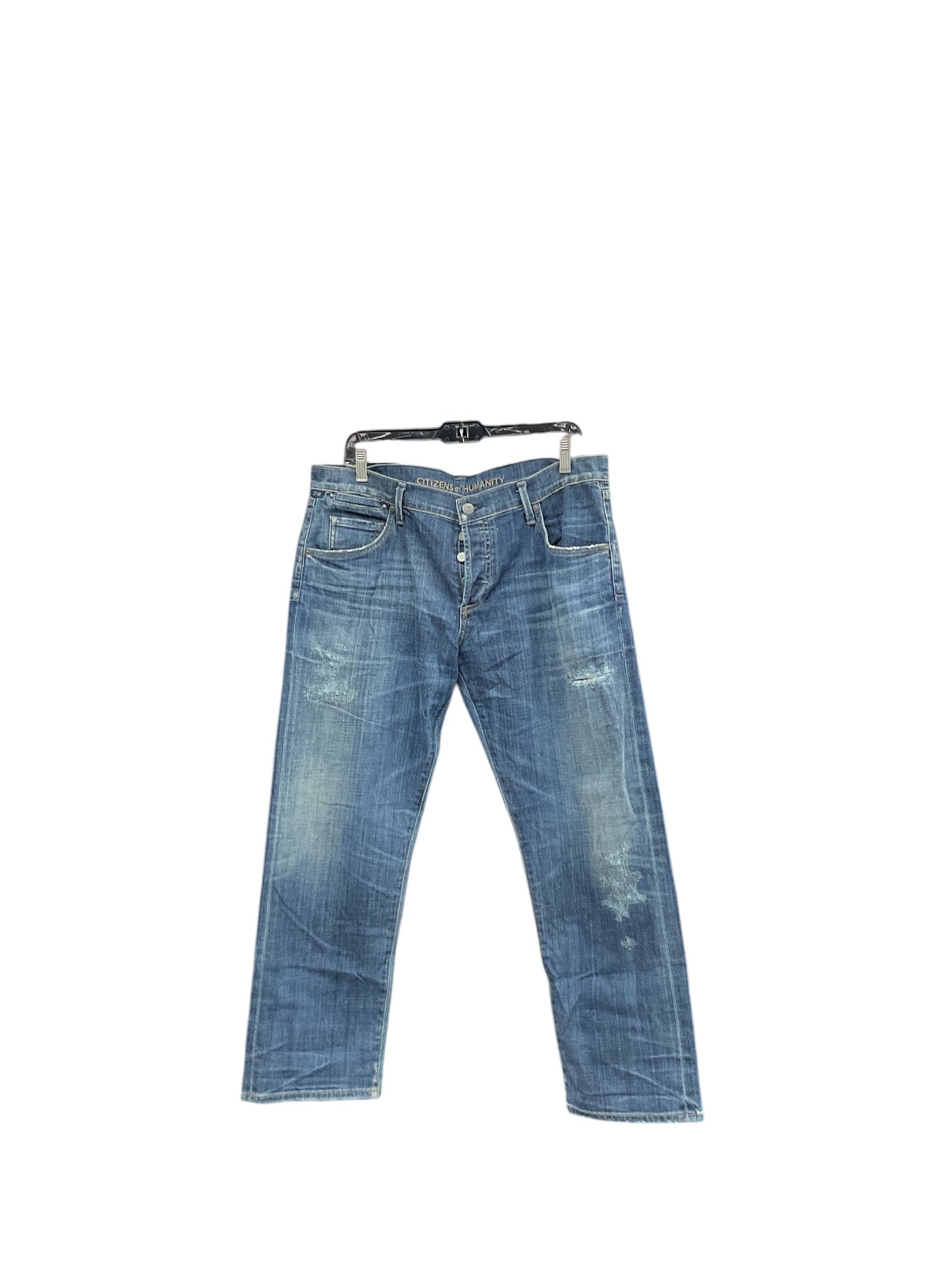 Jeans Boyfriend By Citizens Of Humanity In Blue Denim, Size: M